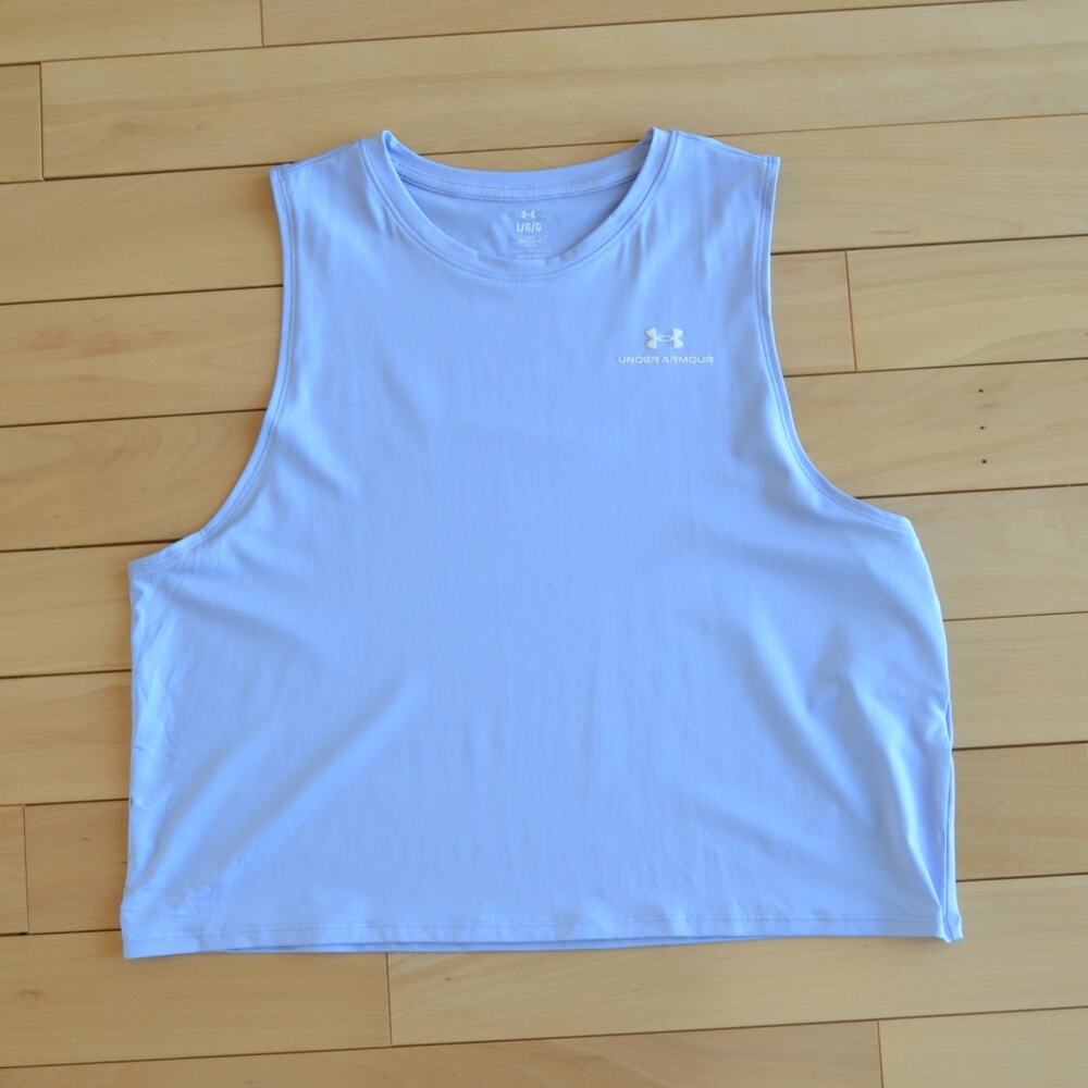 Under Armour Tank Top Light Blue Size Large